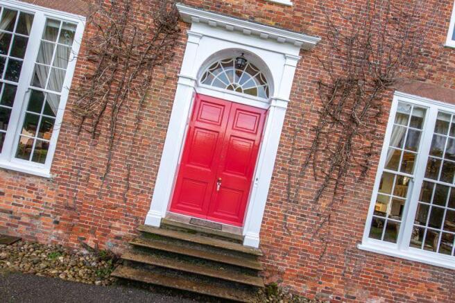 Main entrance door