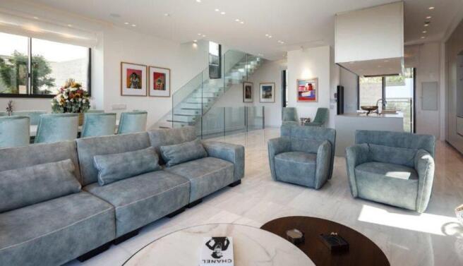 Living area -...