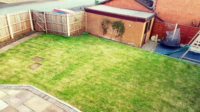 Rear garden