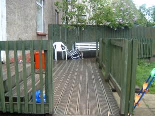 Rear of Property