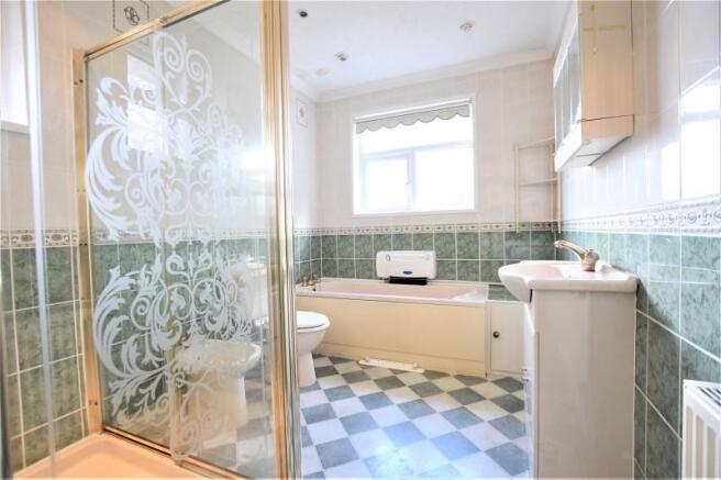 Family bathroom/shower room