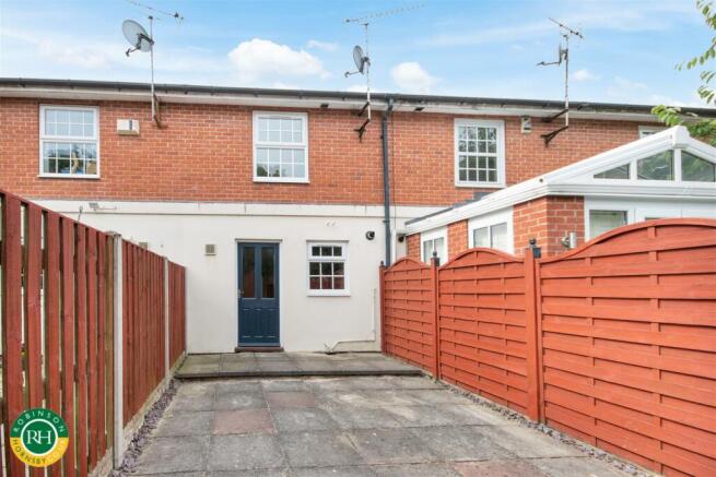 rear courtyard