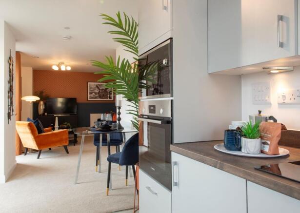 Show home kitchen