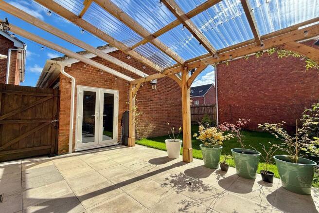 Southerly Rear Garden