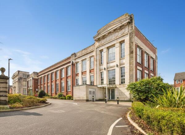 Front of Apartment Block