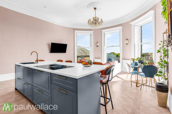 Kitchen / Living / Dining 