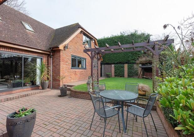 Rear garden