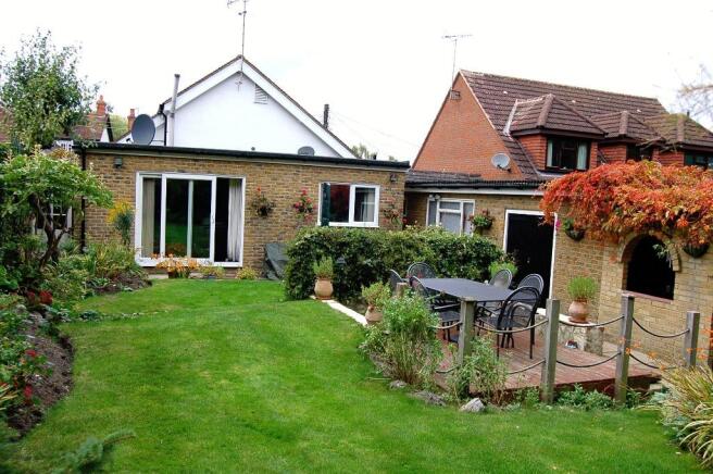 Rear garden view
