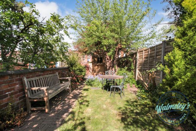 Rear gardens