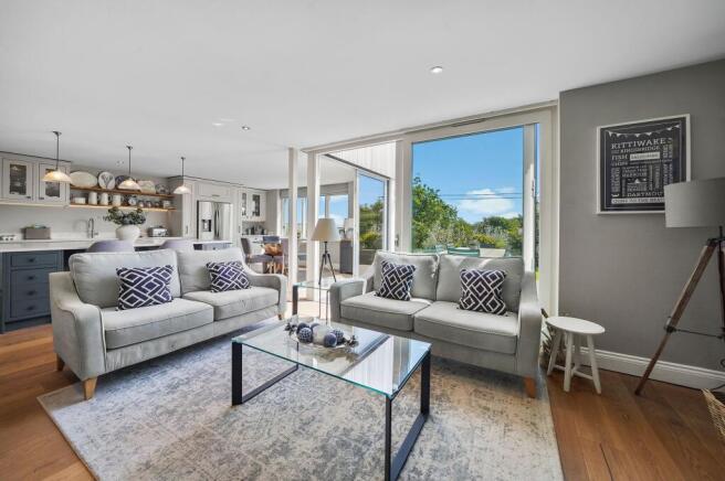 Living Area to Kitchen