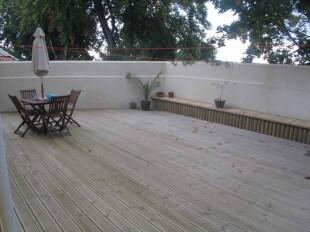 Decking area