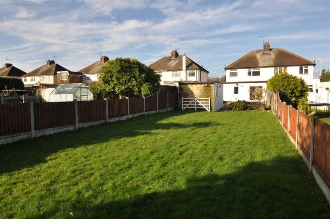 Rear garden