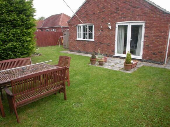Rear of Property