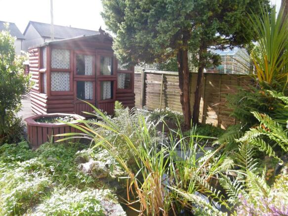 Pond and Summerhouse