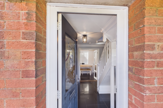 Step through this unique front door to see what th