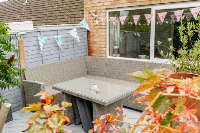 Decked terrace