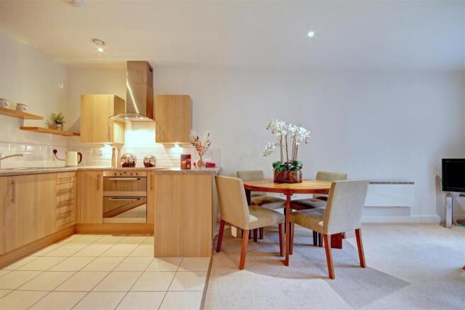 open plan living dining kitchen
