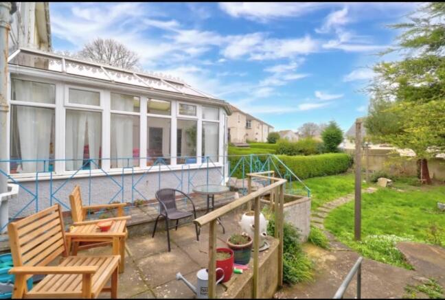 Rear garden