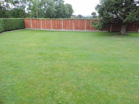 Rear garden