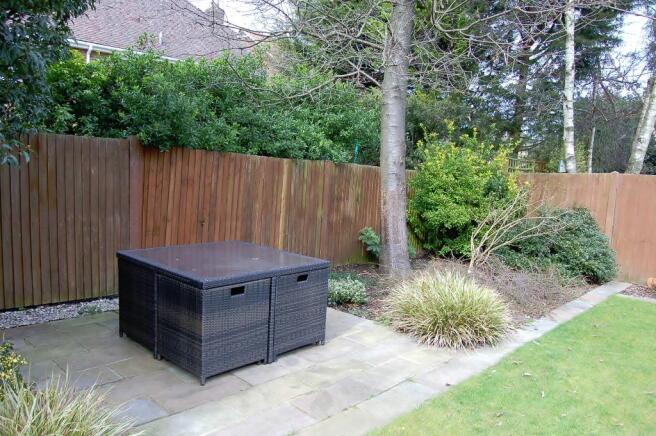 Patio sitting area