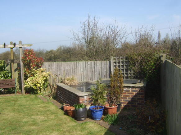 Rear garden