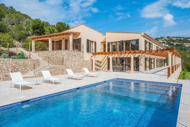 02-port andratx-Finca-Paradies mit Blick auf den Hafen-kaufen-pool