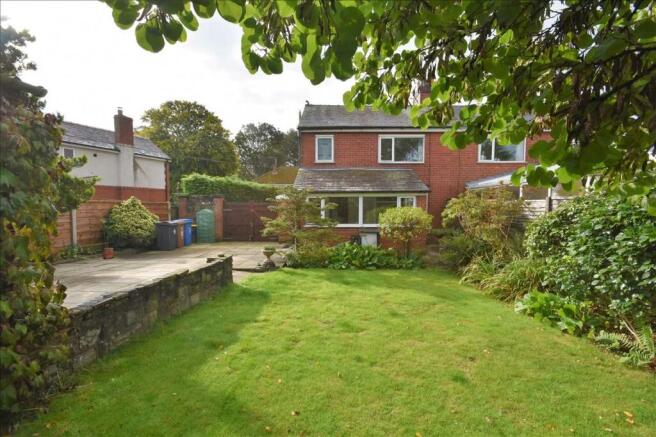 Rear of Property