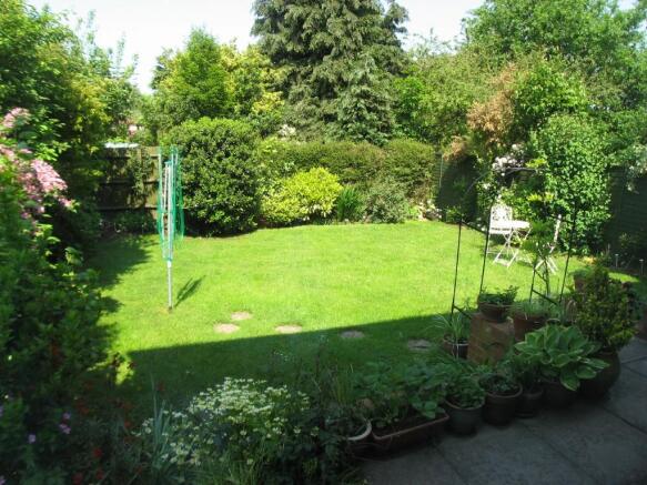Rear garden