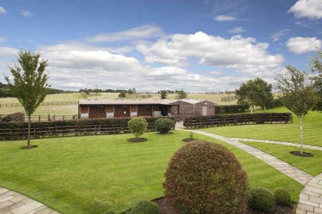 Garden and stables