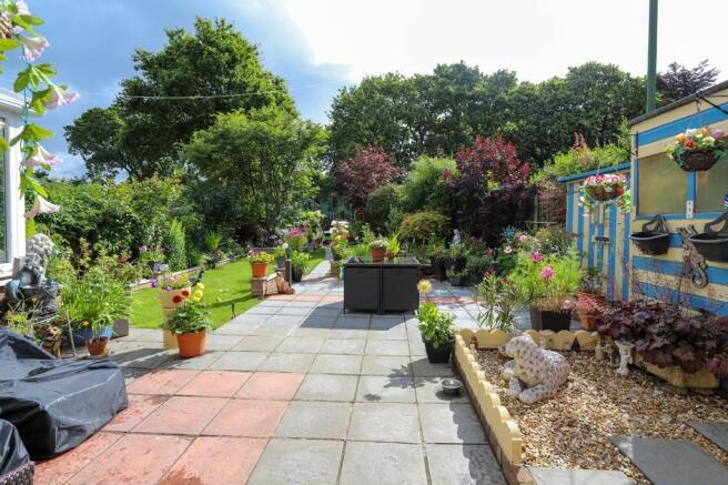 Rear Patio