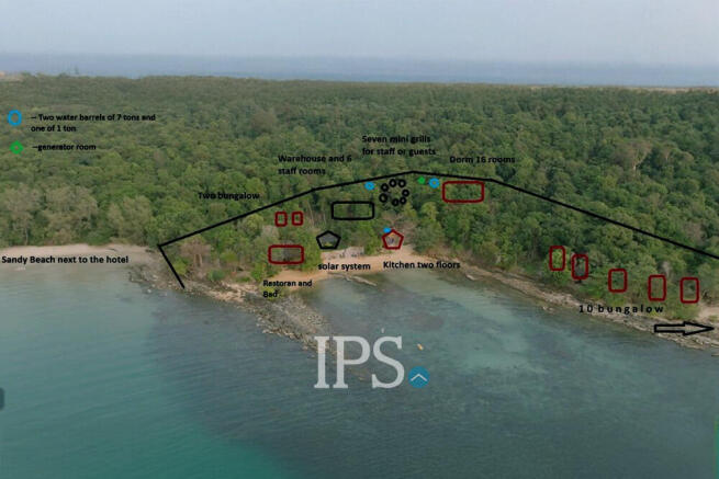 Private Island Resort Business for Sale  Koh Ta Kiev, Cambodia