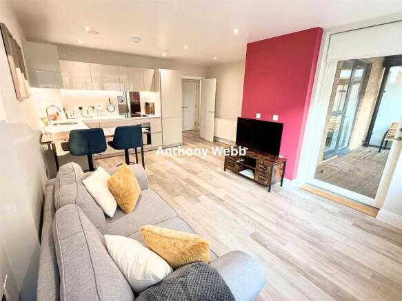 Living/kitchen space