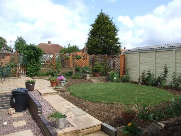 Rear garden