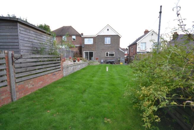 Rear garden