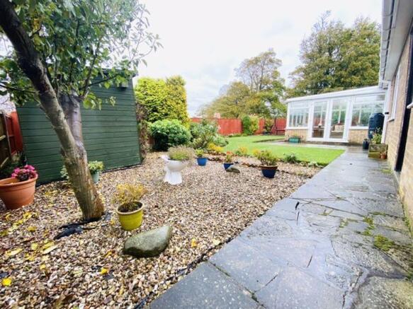 Rear garden