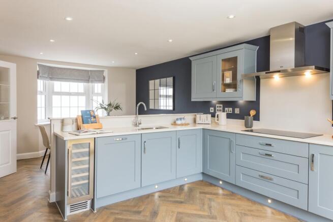 Kitchen in the 4 bedroom Wychwood