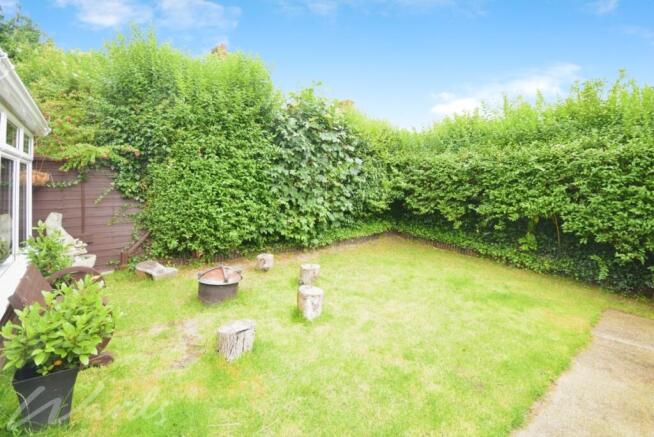 Rear garden