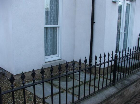 Rear Paved Area