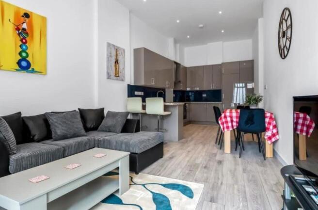 Open Plan Kitchen/Living Area