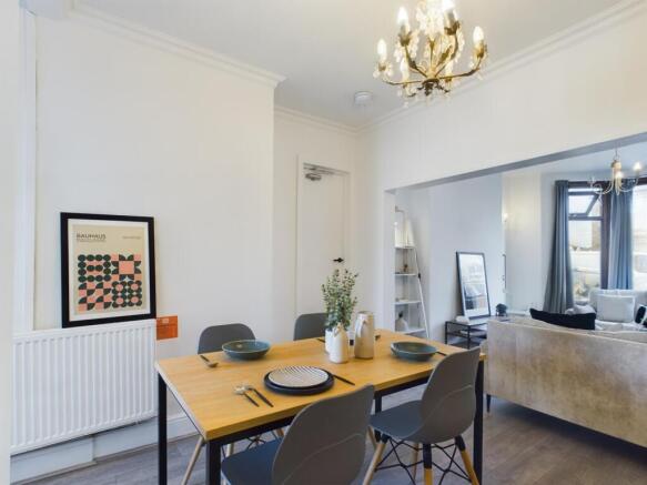 A stylish and inviting large modern living room...