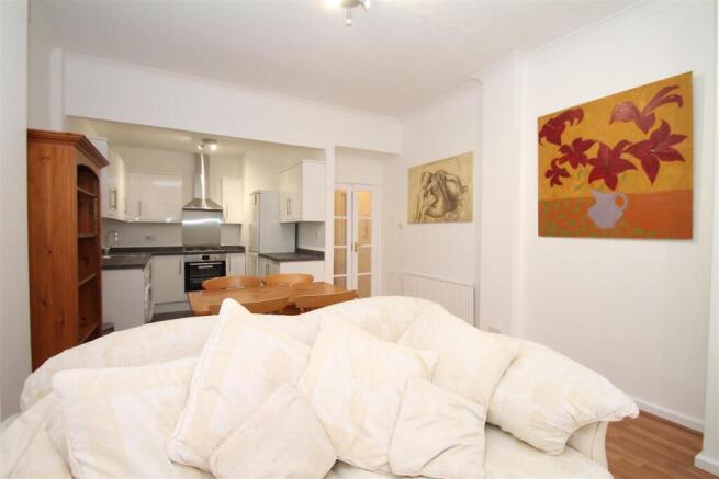 Living/kitchen space