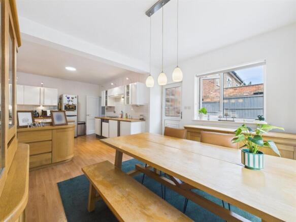Extended Open Plan Dining Kitchen