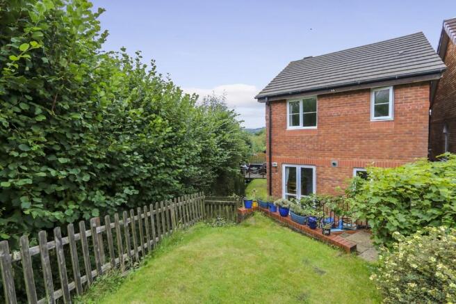 Rear of property