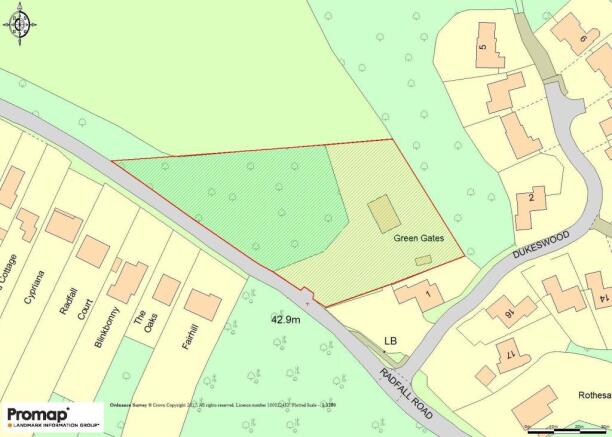 Green Gates, Radfall Road - promap image.jpg