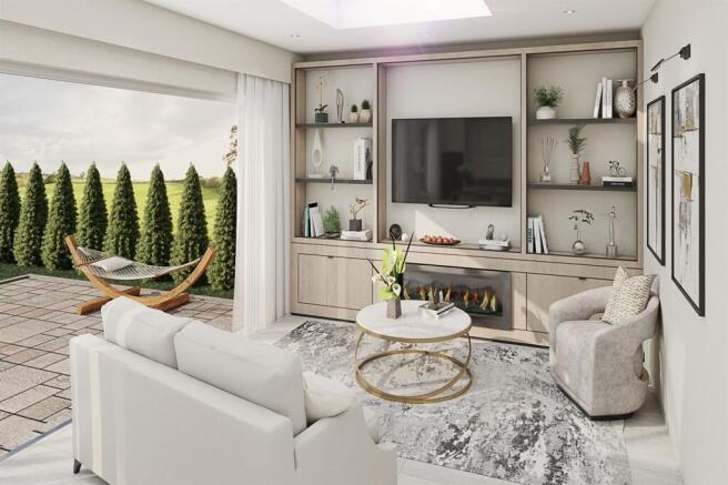 Living room CGI