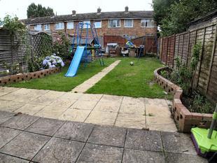 Rear garden