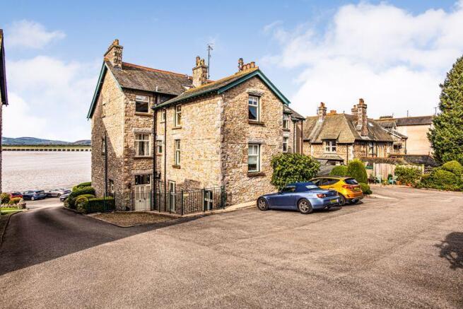 Rear of property
