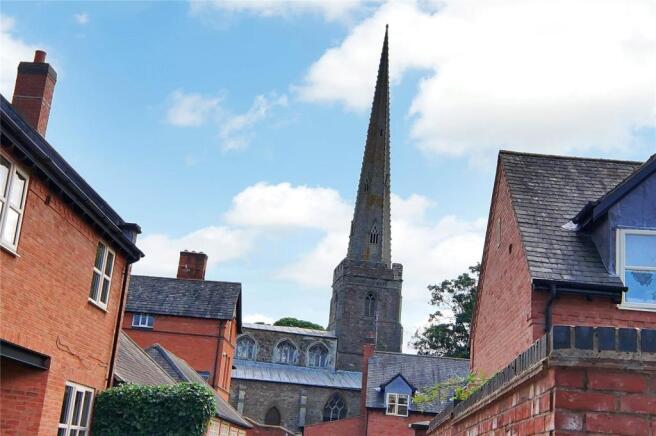 View Towards Church