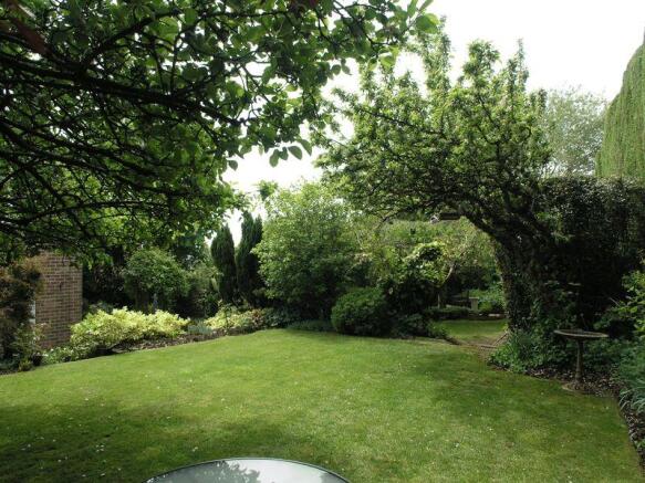 Rear garden