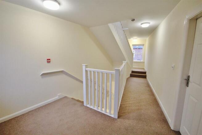 Stair case to second floor
